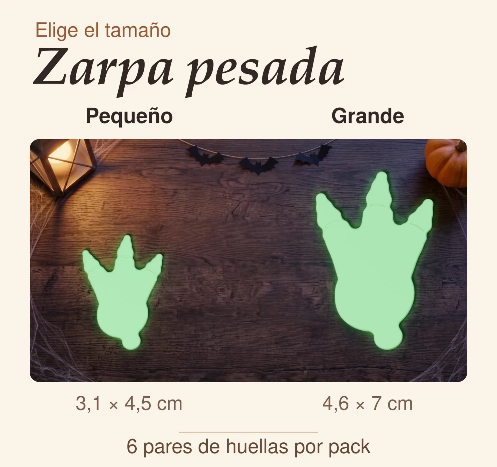 Pack de huellas glow - Image 7