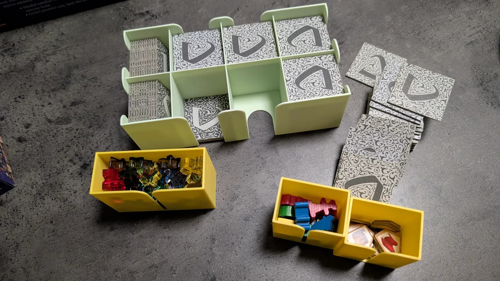 Compact Carcassonne Insert for Expansions