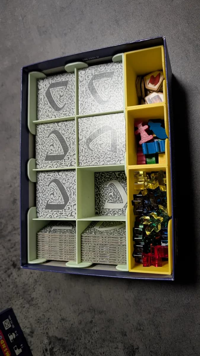 Compact Carcassonne Insert for Expansions