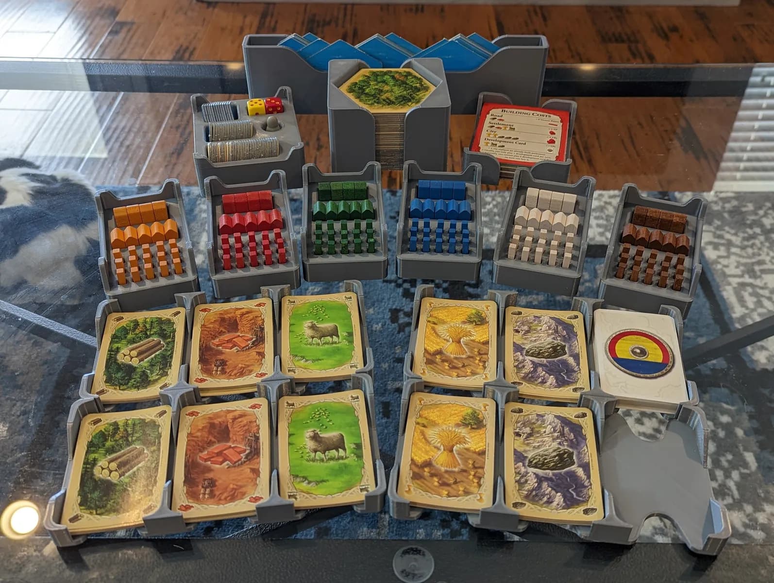 Catan Insert for the Base Game and 5-6 Player Extension