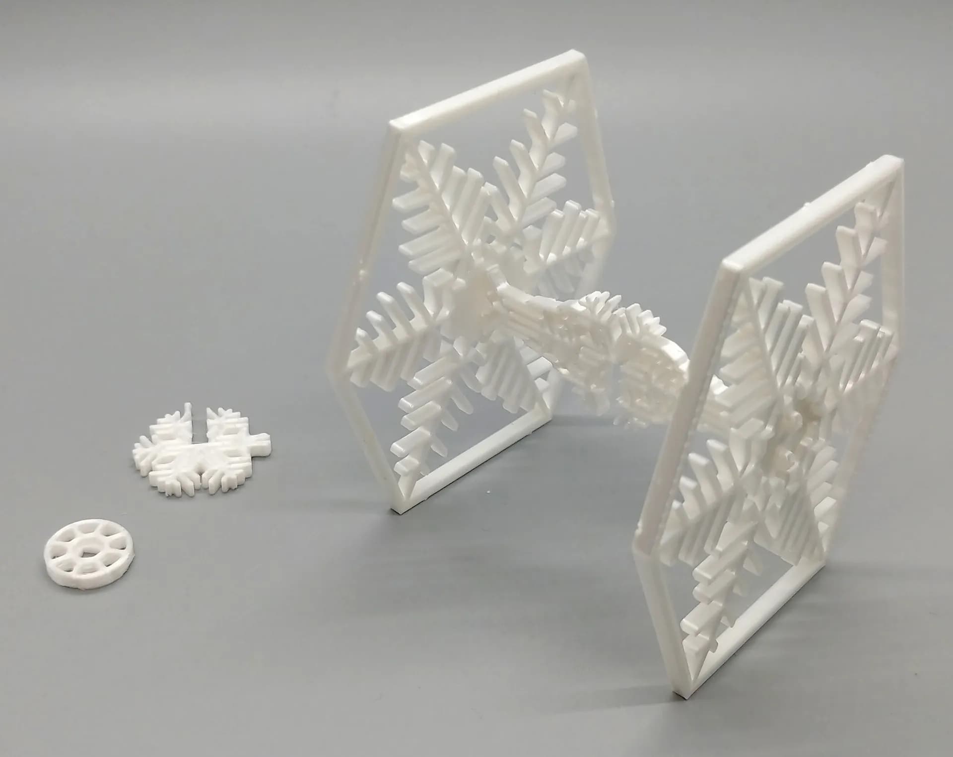 Snowflake TIE Fighter Kit Card - Image 5