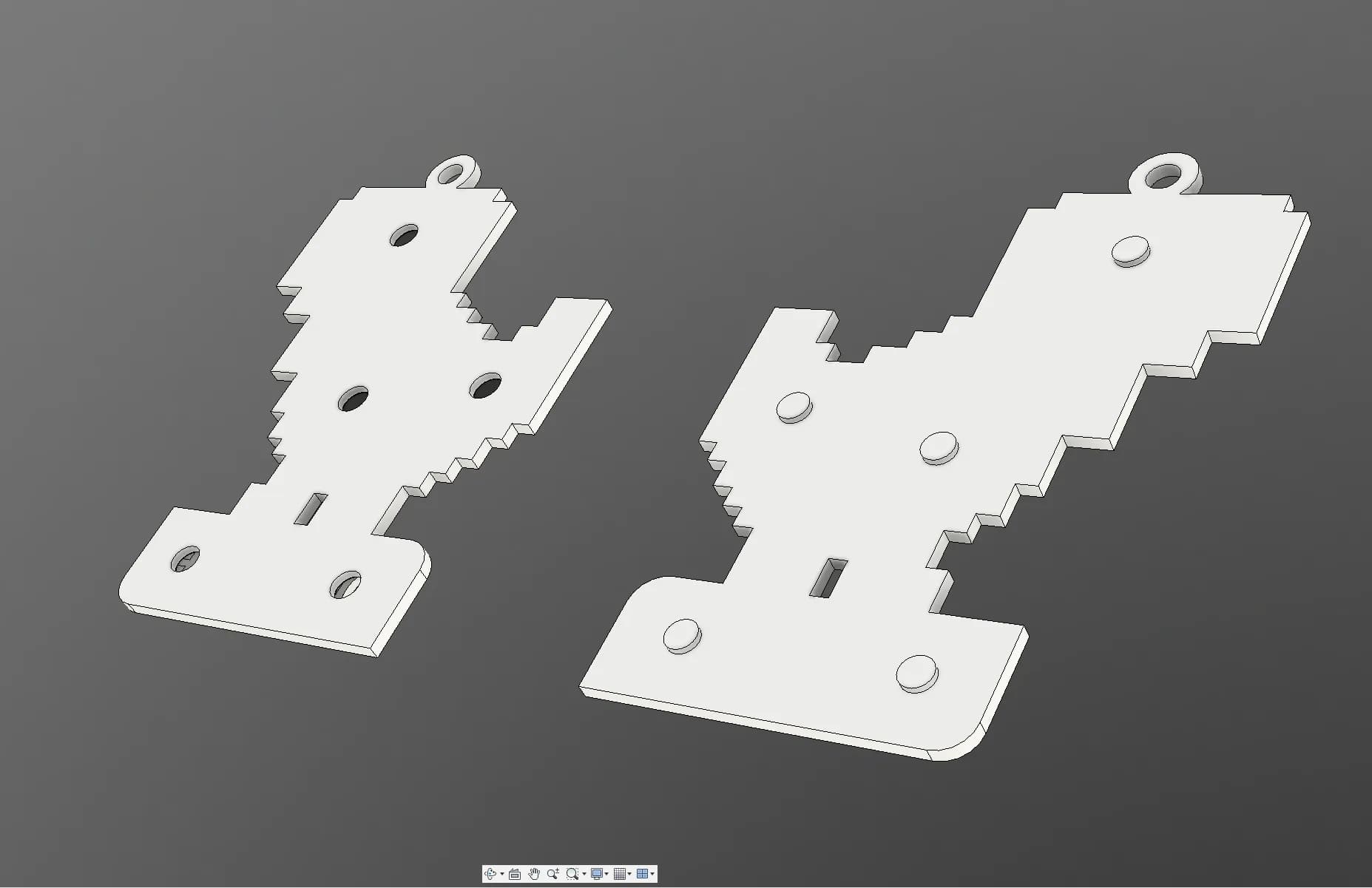 Chrome Offline Dino Keychain - Image 5