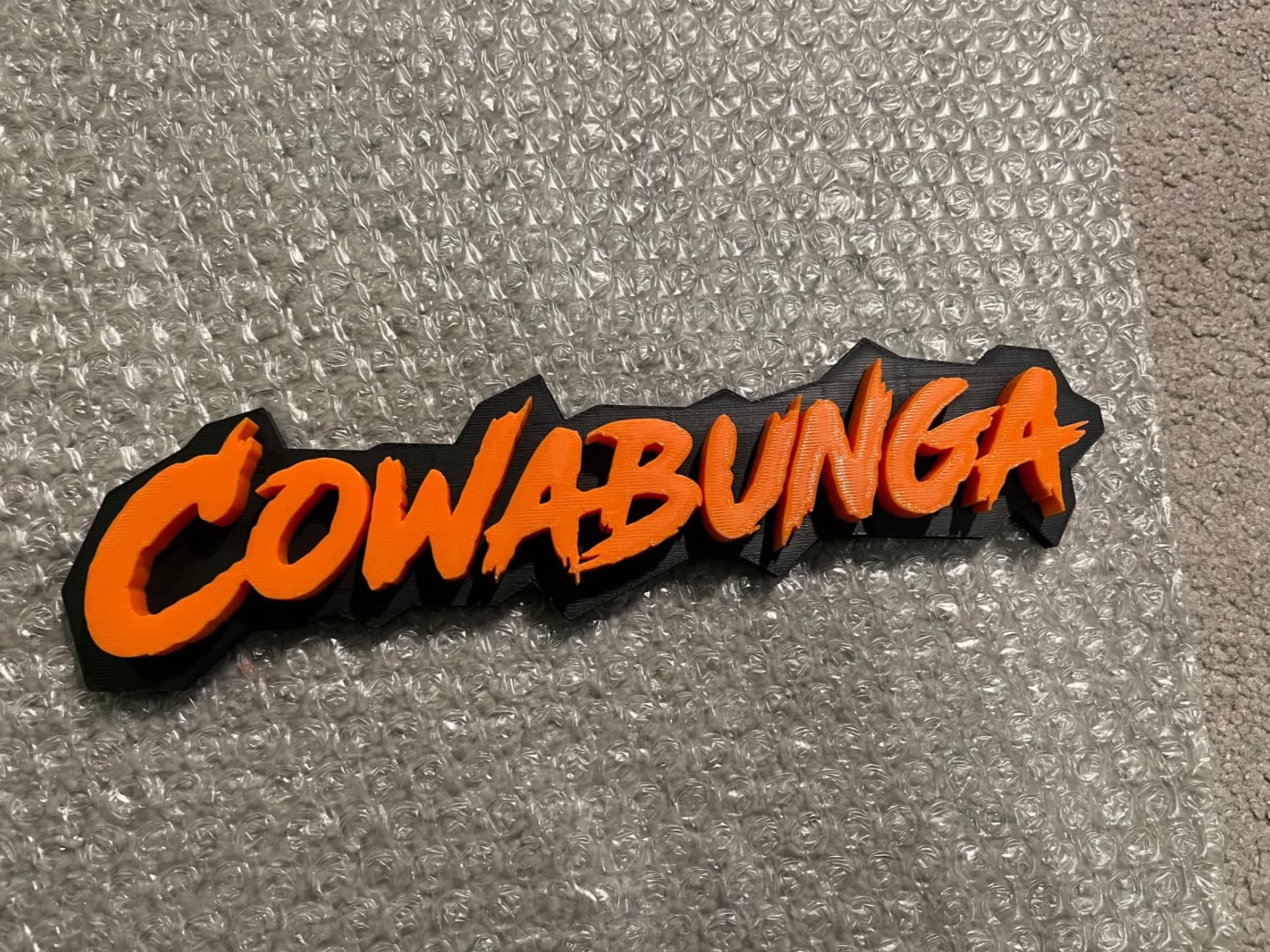 Logo TMNT Cowabunga, Decoración de Escritorio
