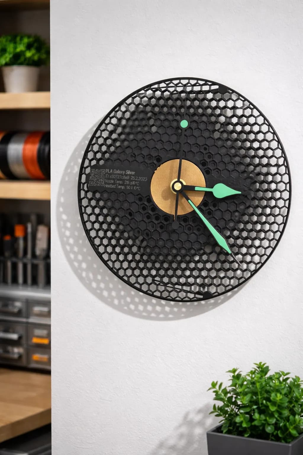 Prusament Spool Wall Clock - Image 1