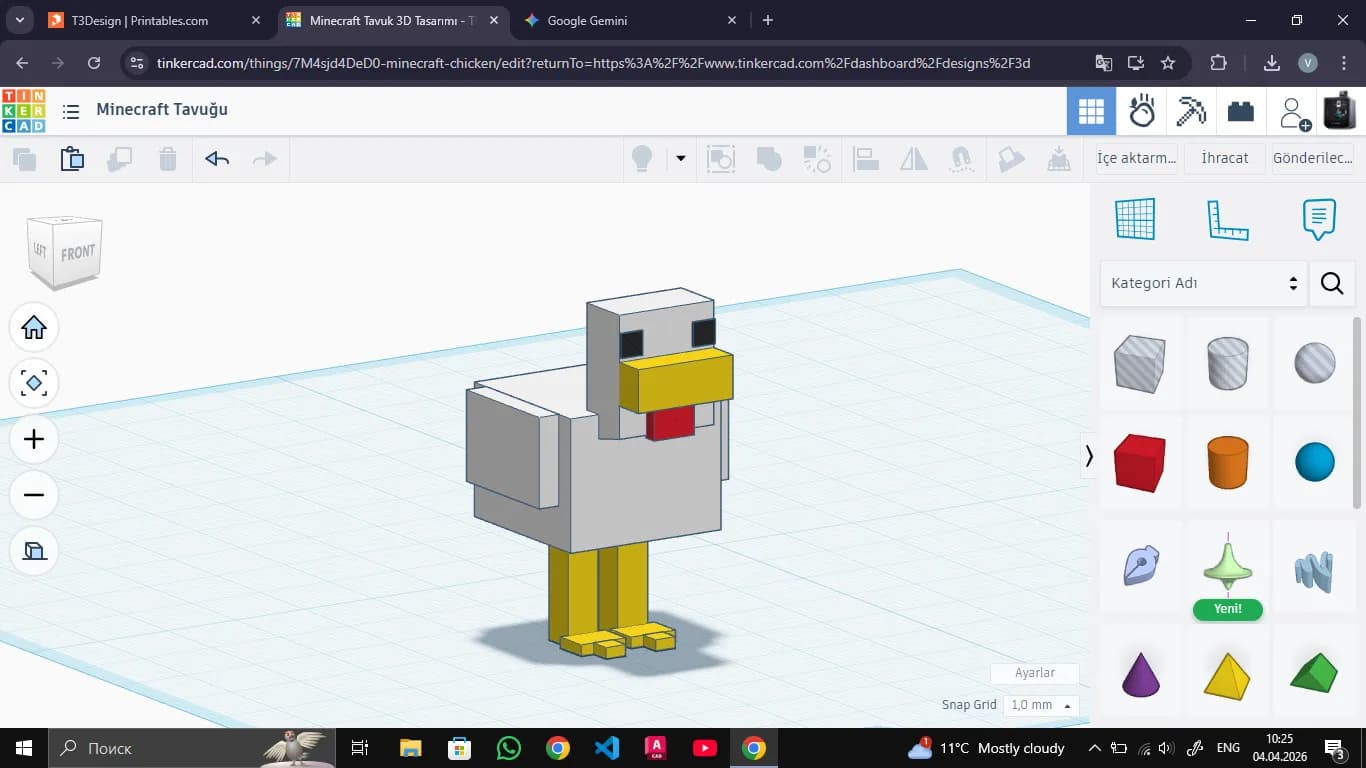 Minecraft Chicken - Image 2