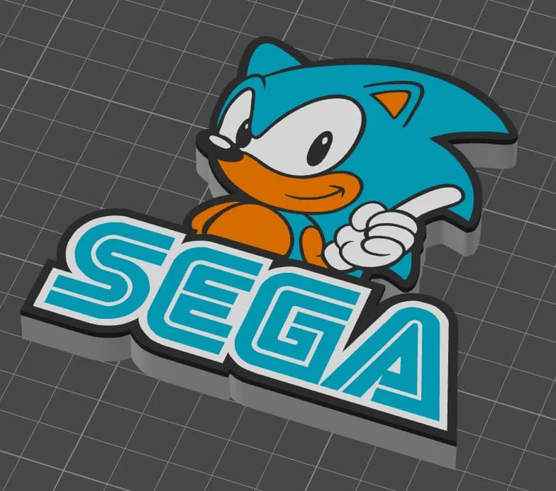 SEGA Logo Decor - Image 2
