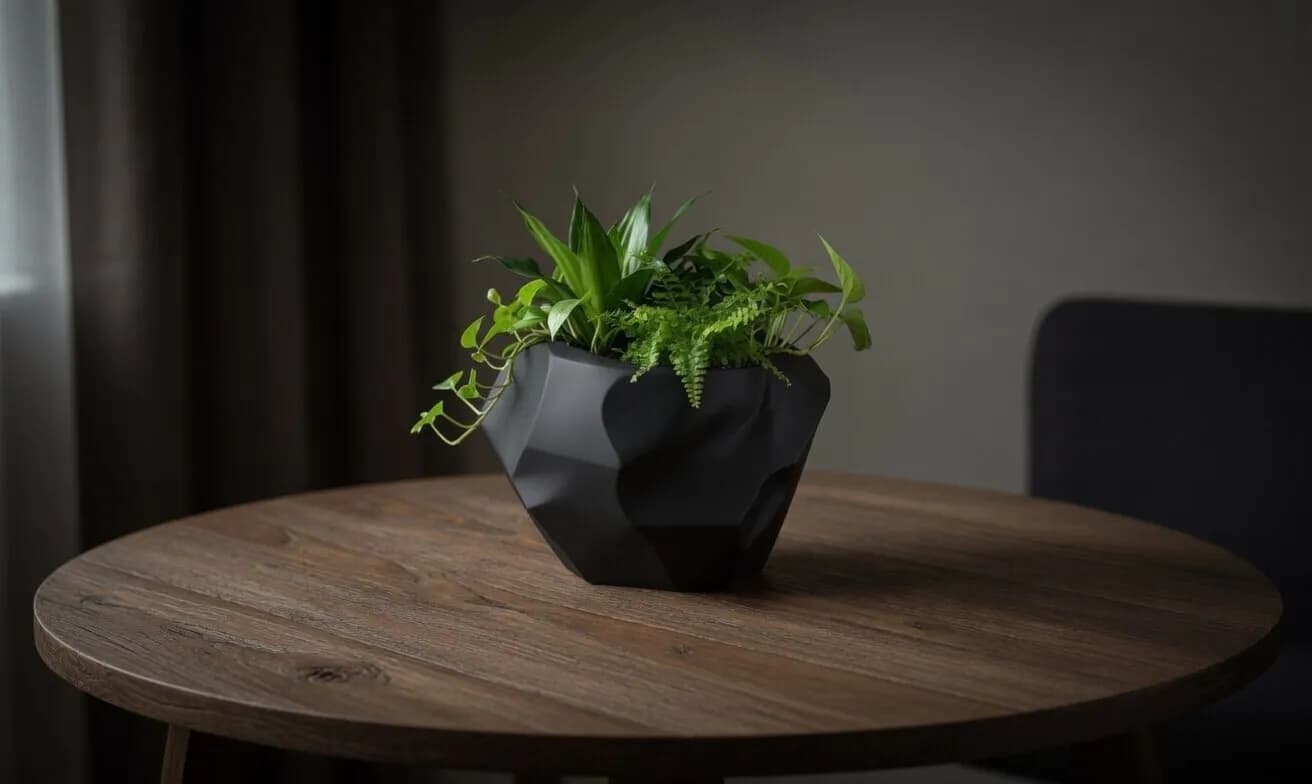 Carved Stone Vase - Image 1