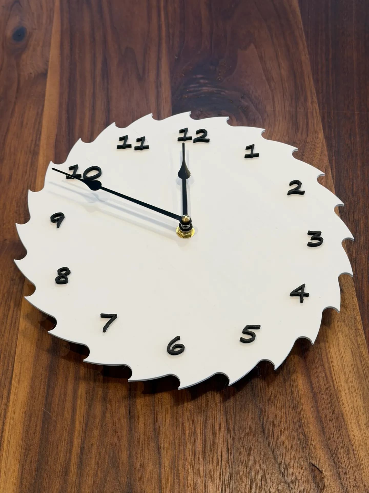 Saw Blade Wall Clock - Image 1