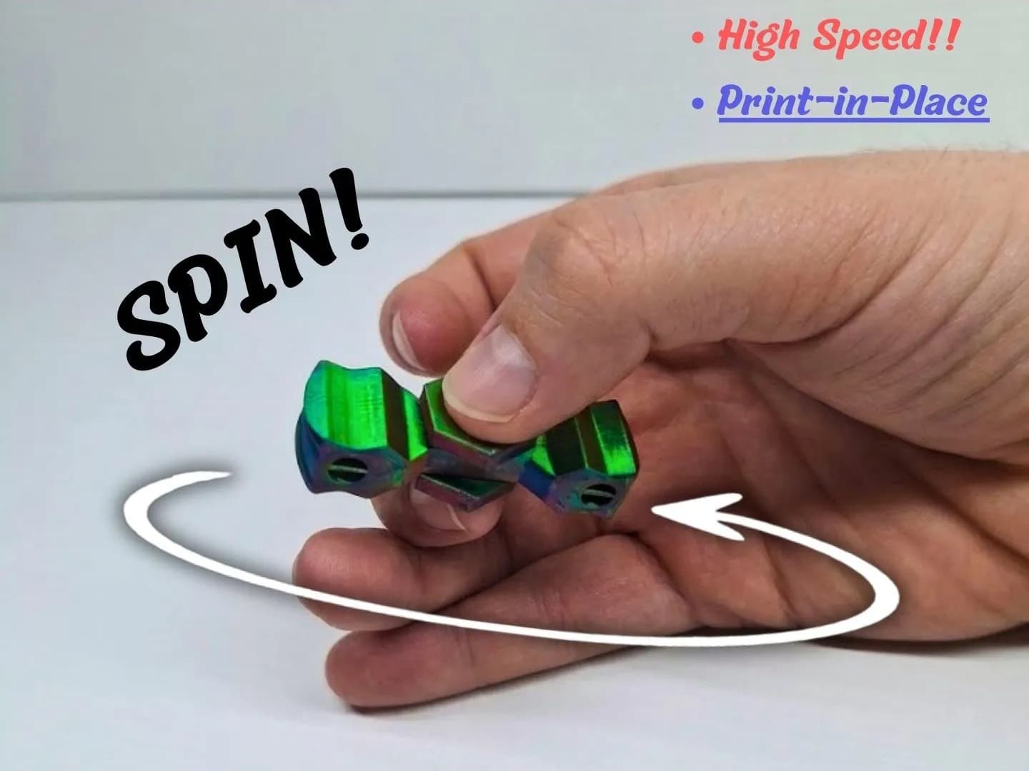 AirFlow Spinner, High-Speed Fidget Toy - Image 1