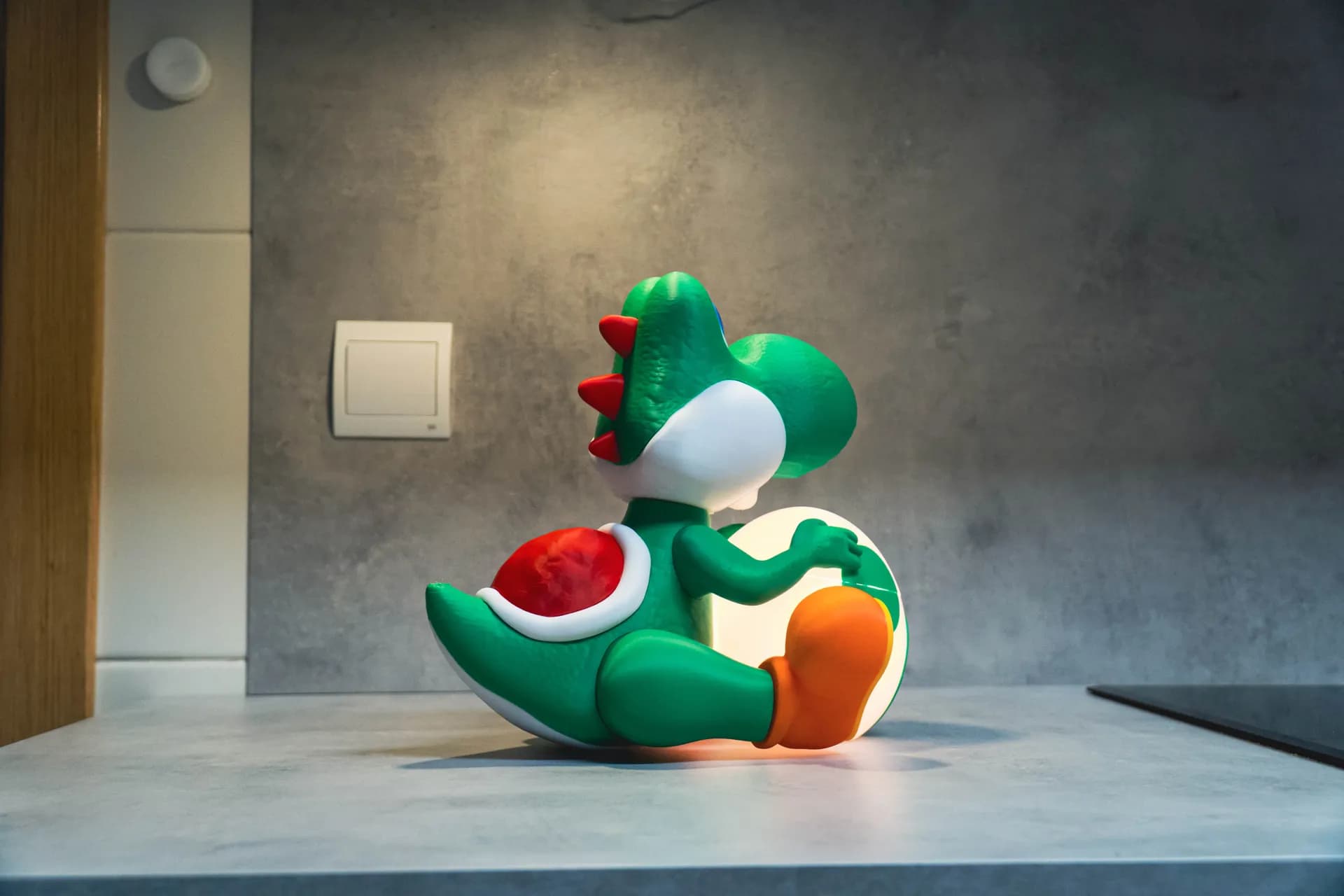 Yoshi Figure with Egg - Image 2