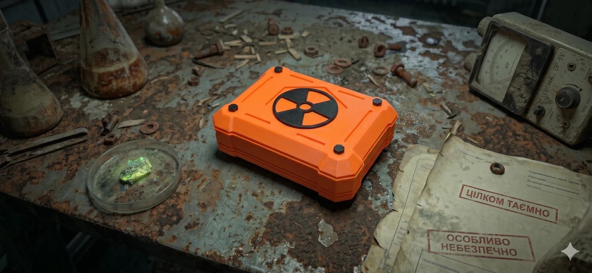 S.T.A.L.K.E.R. 2 Hazard Card Storage Box - Image 2