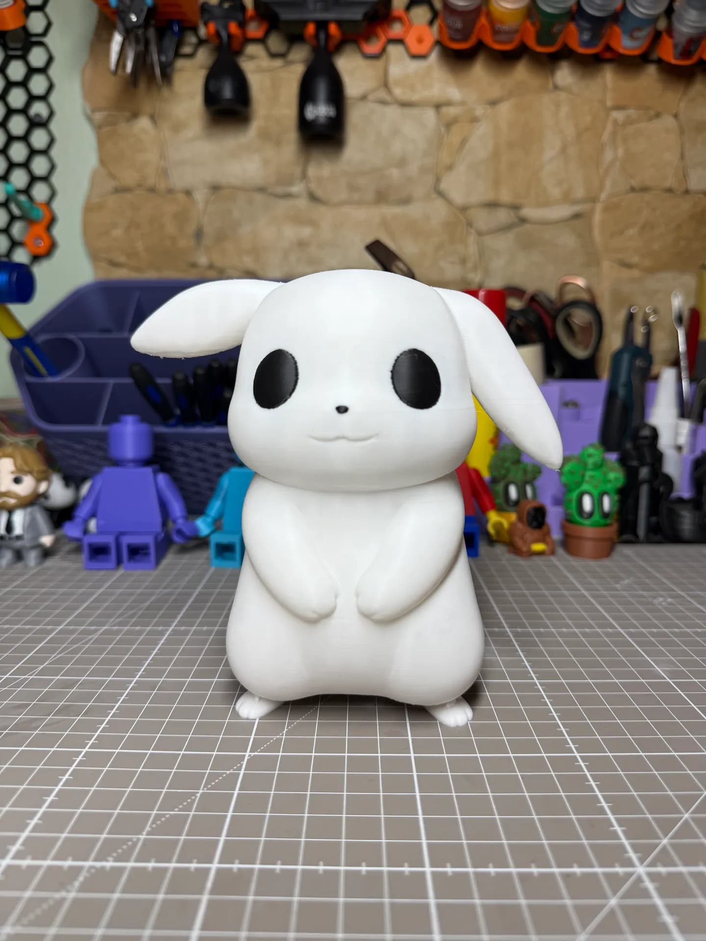 Peakychu Chibi Pikachu-Inspired Desk Figure - Image 2