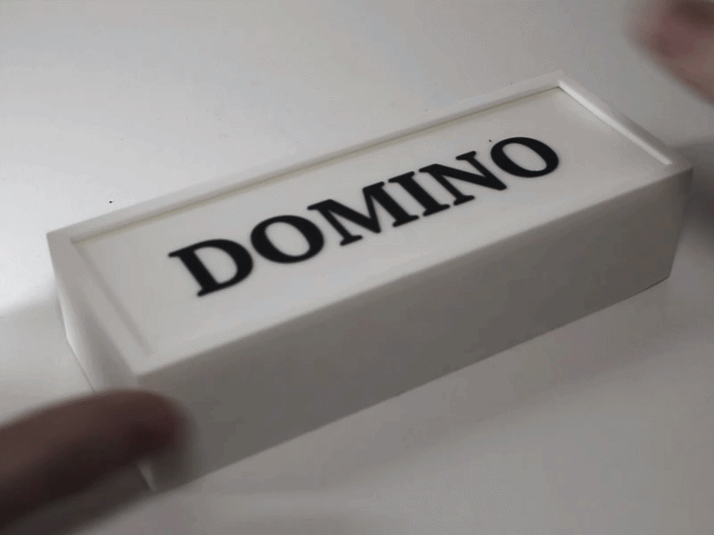 Domino Set with Storage Box - Image 2