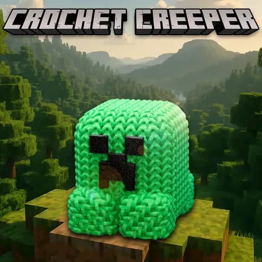 Crochet Texture Creeper - Image 1
