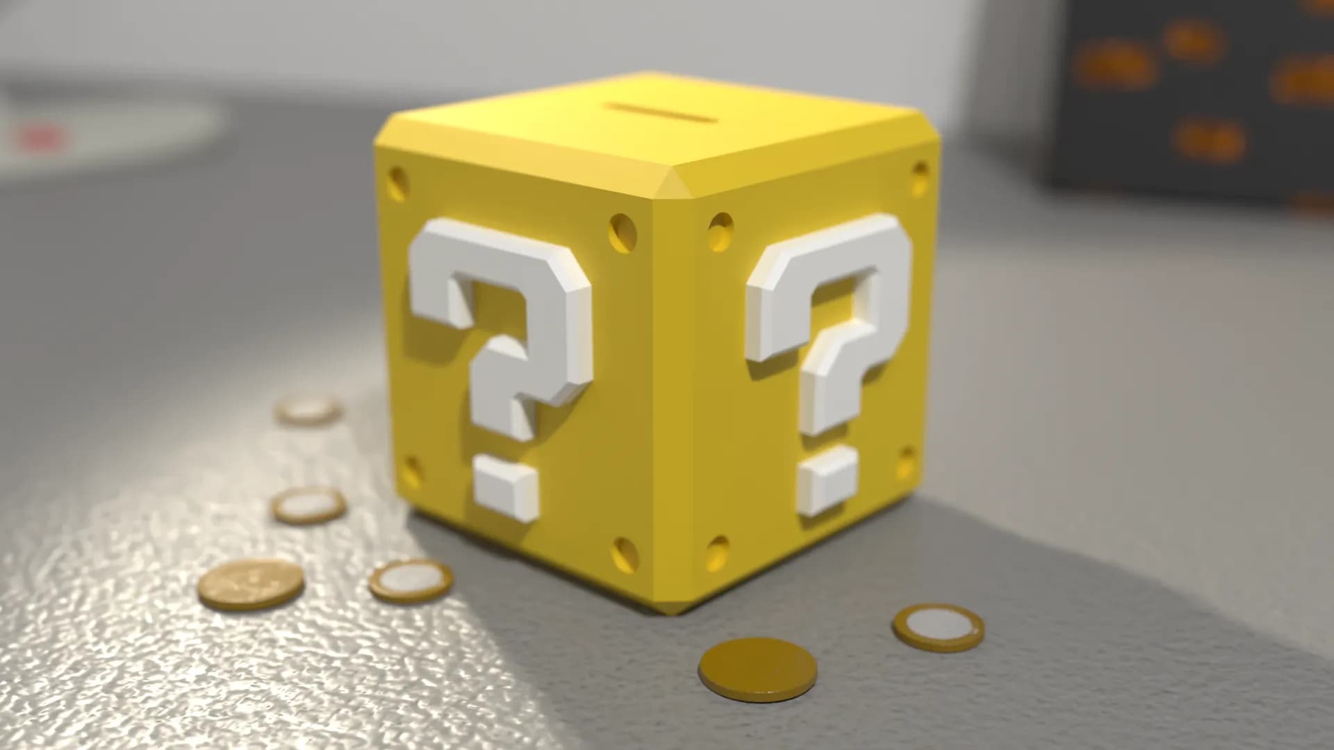 Mystery Cube Piggy Bank - Image 2