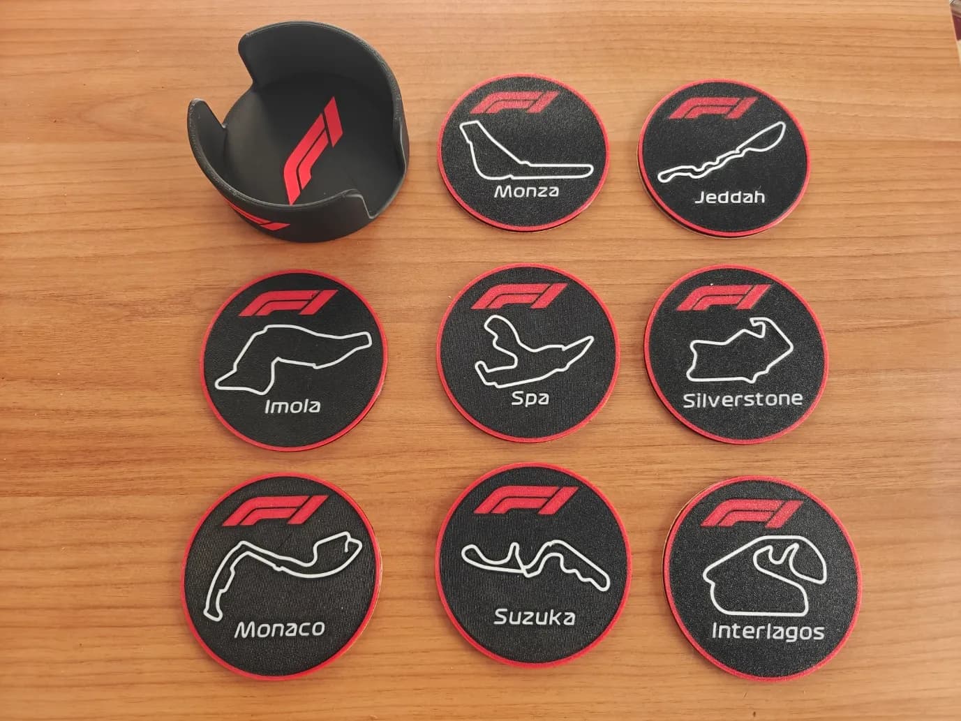 Formula 1 Coaster Set - Image 1