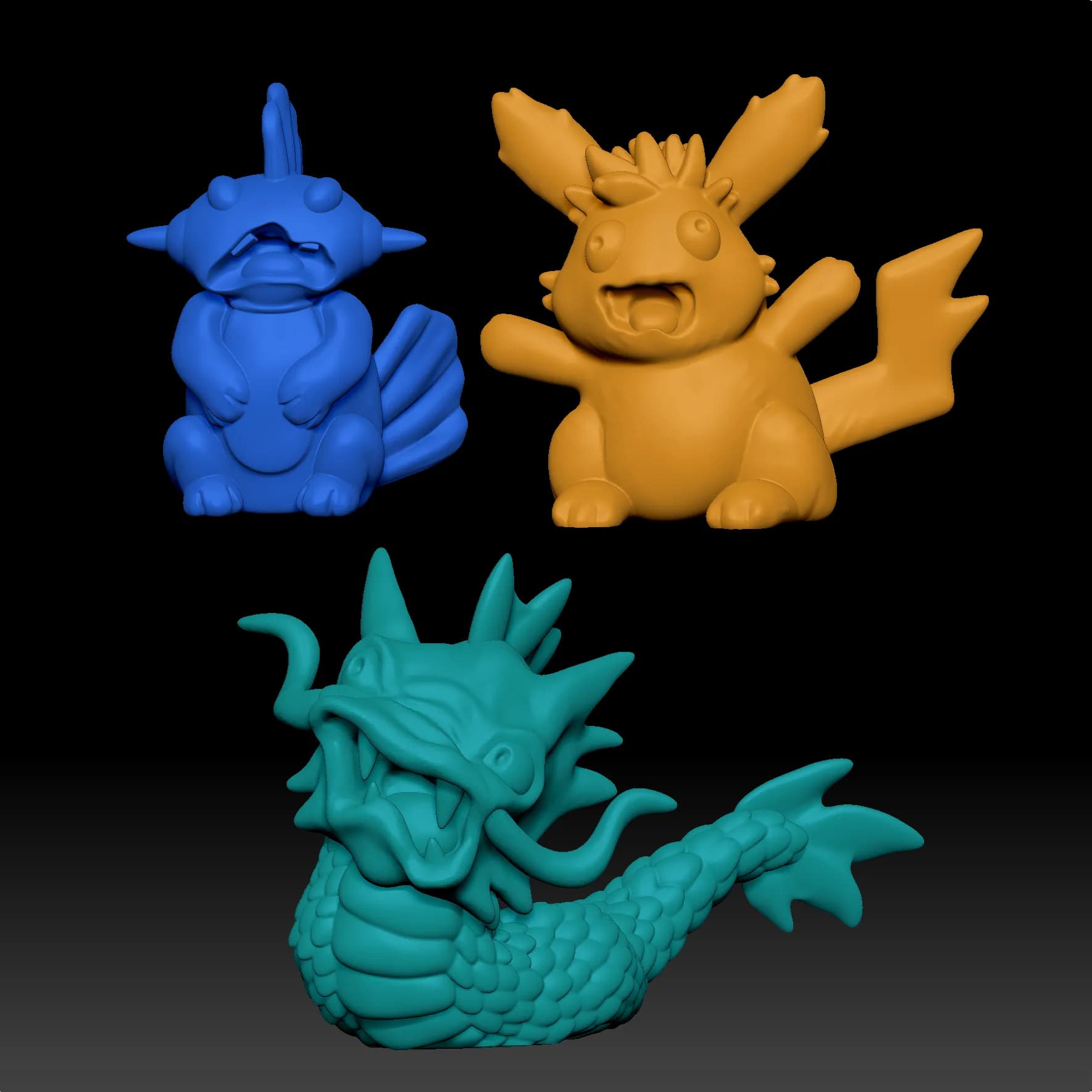 Bokemon Secret Hunters Figures