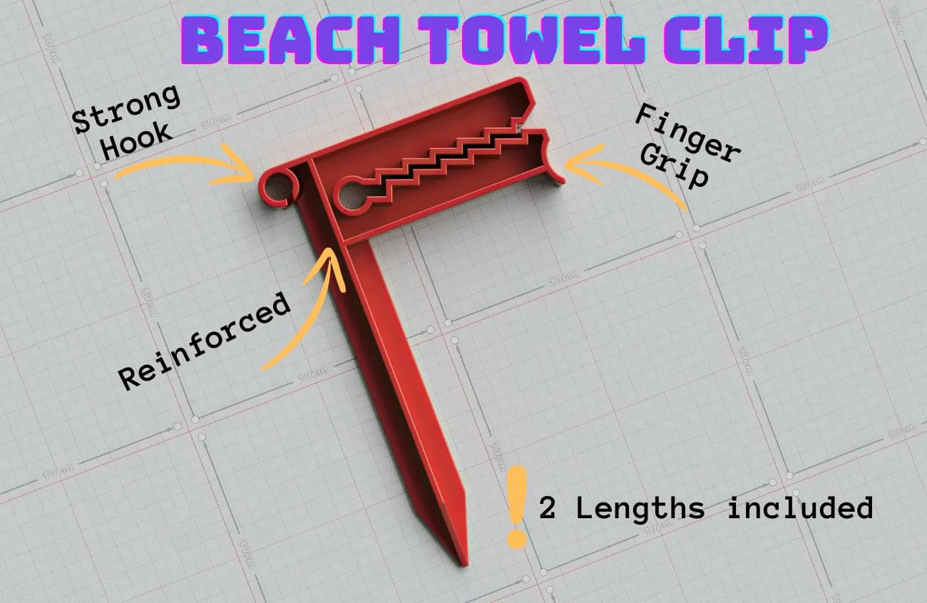 Beach Towel Clip/Peg - Image 11