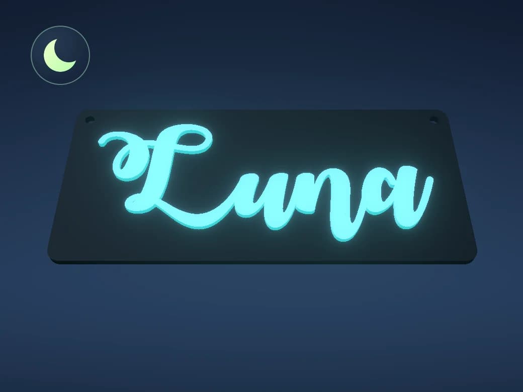 Cartel glow personalizado - Image 3