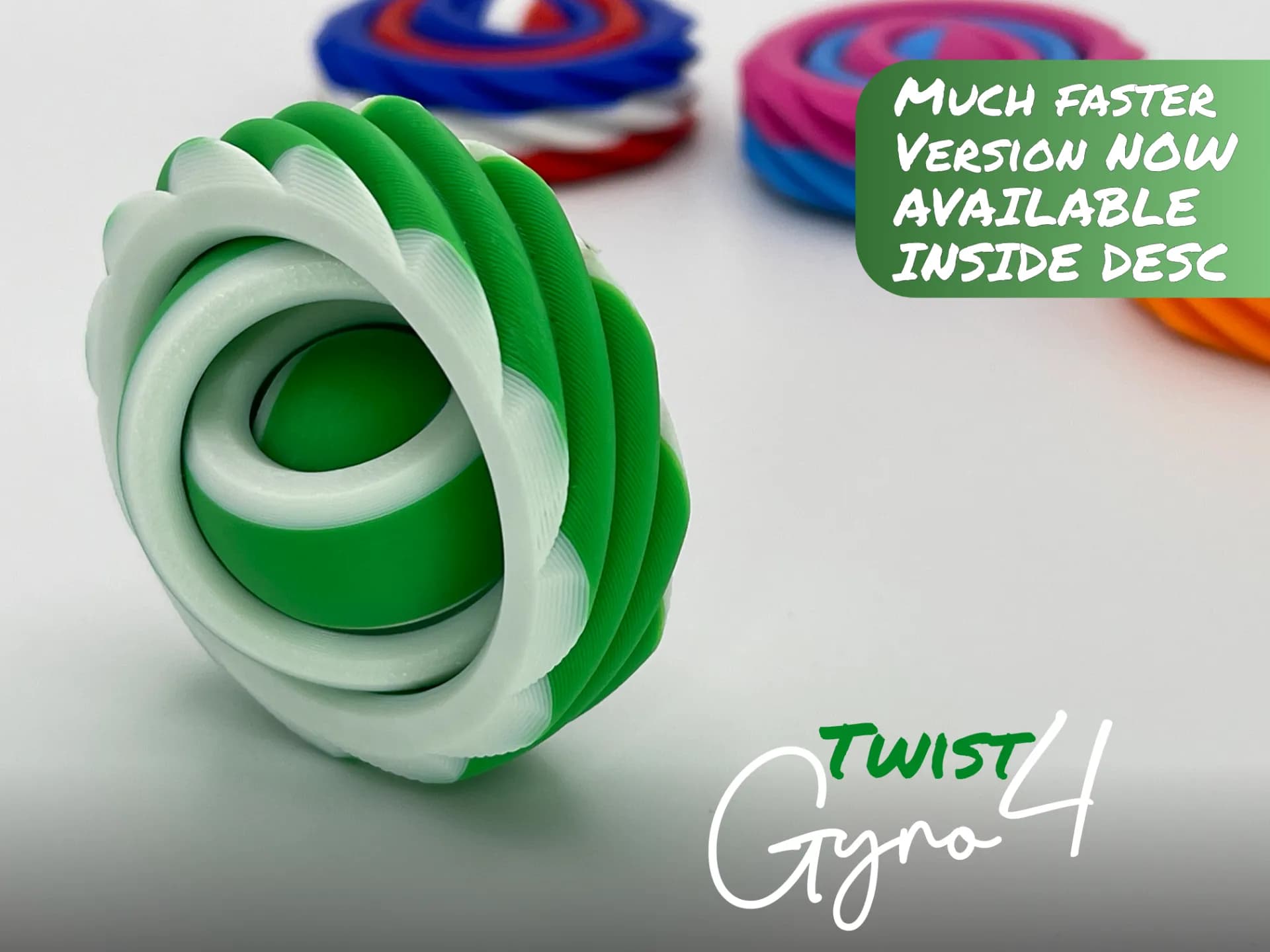 Fidget toy stampati in 3D: spinner, cubi infinity e altri piccoli oggetti