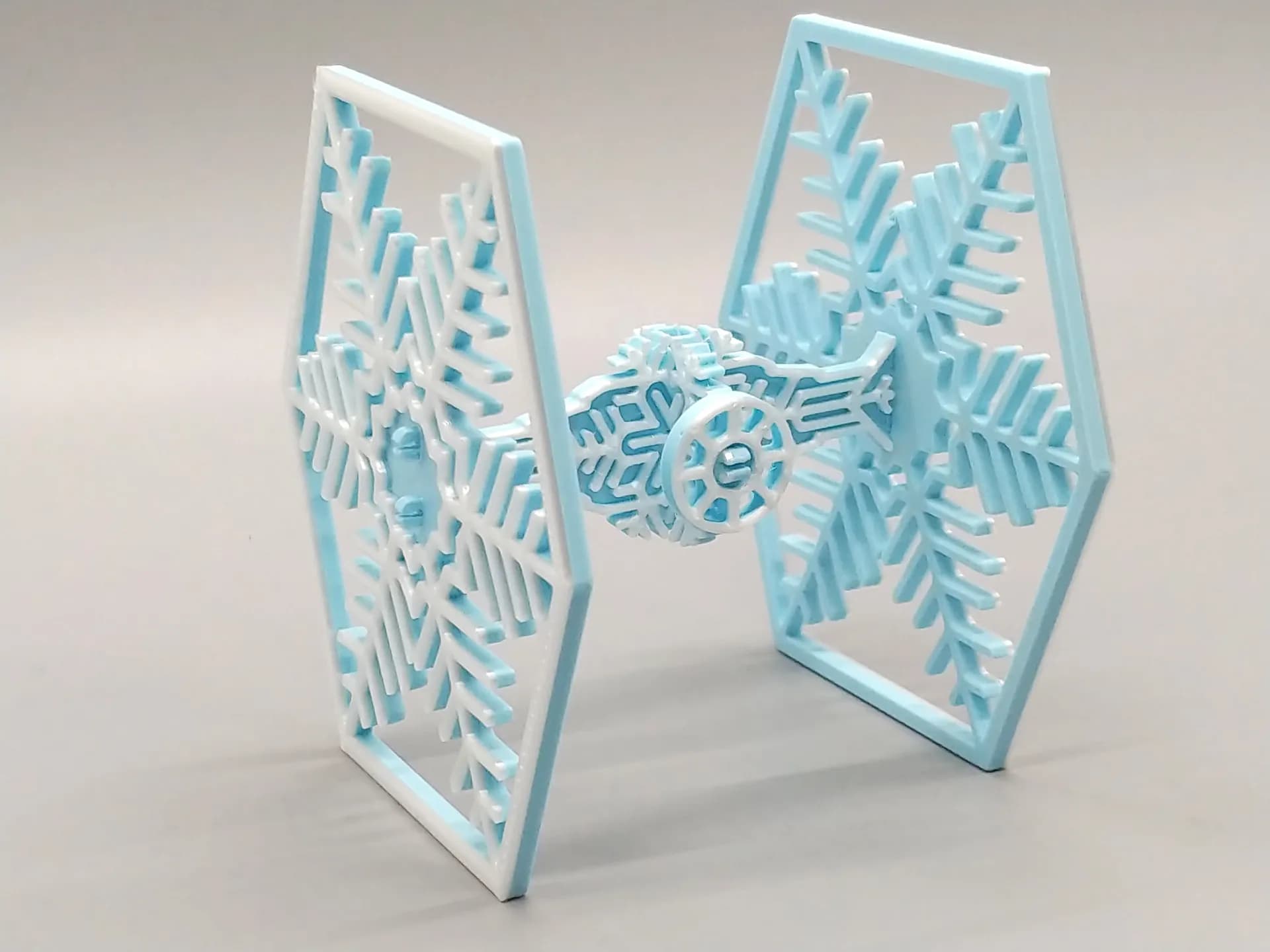 Snowflake TIE Fighter Kit Card - Image 1