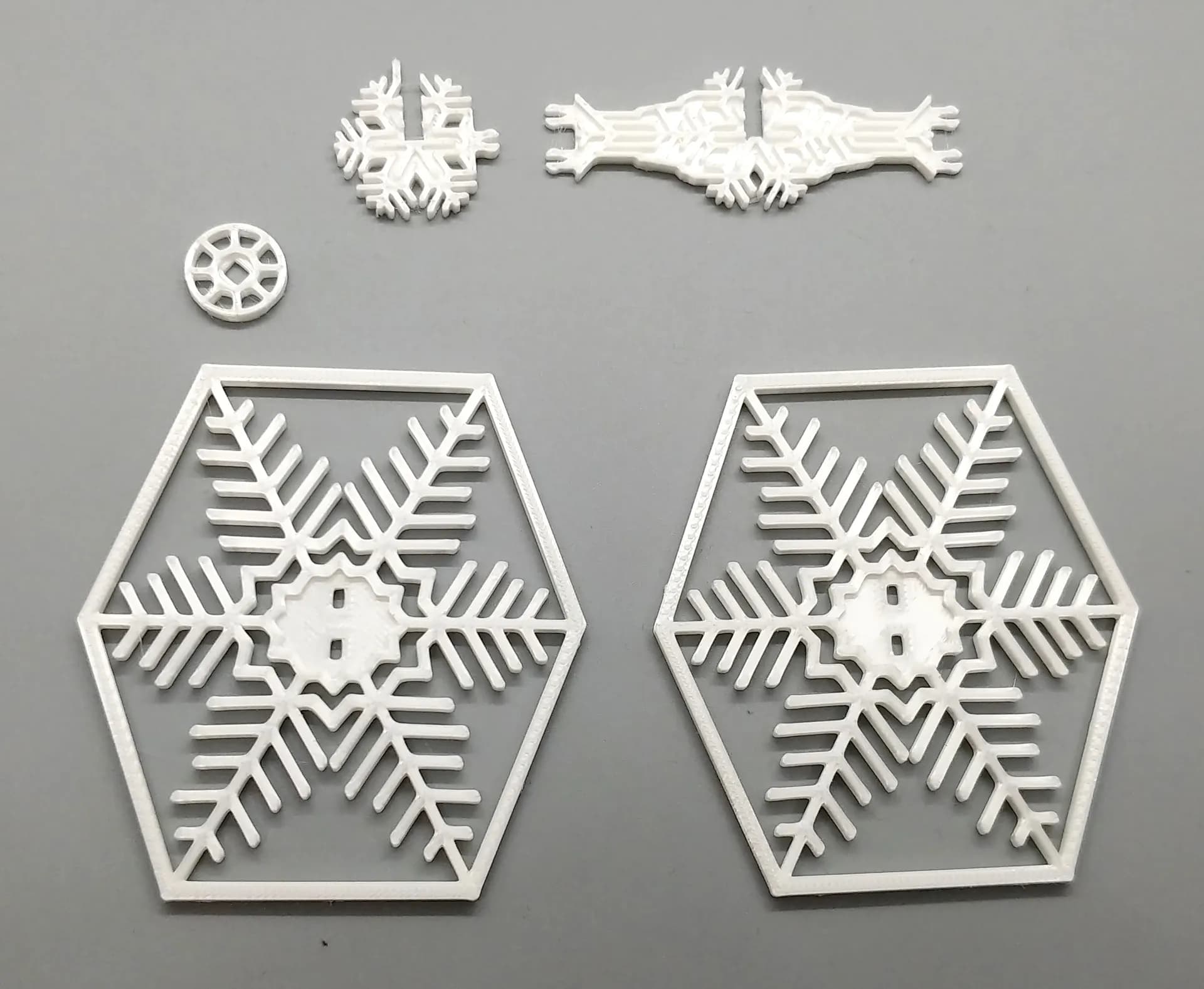 Snowflake TIE Fighter Kit Card - Image 4
