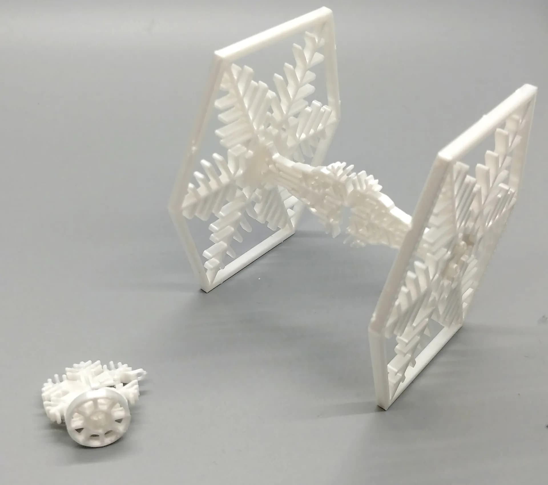Snowflake TIE Fighter Kit Card - Image 6