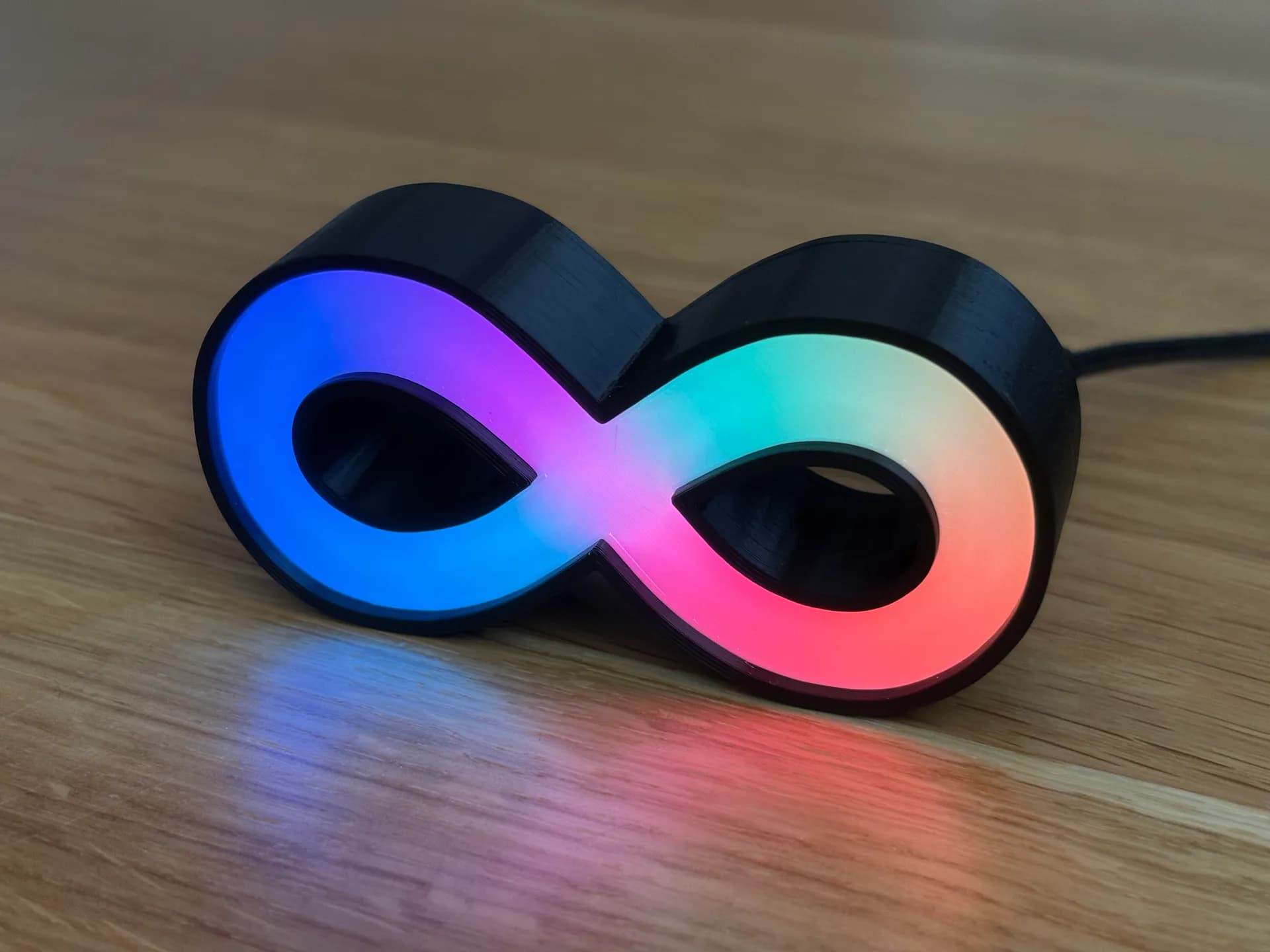 NeoInf NeoPixel Badge Case