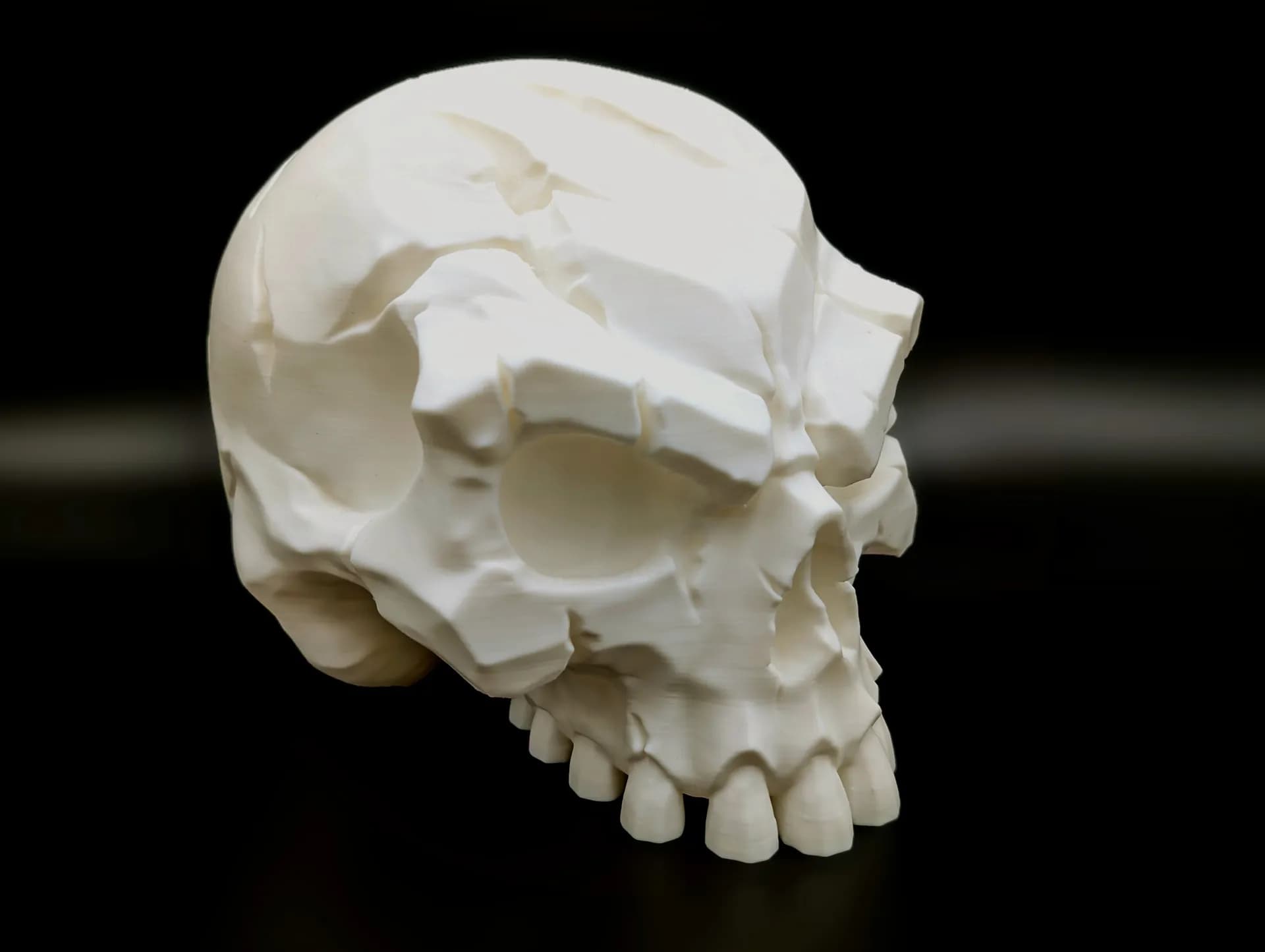 Battle-Scarred Gothic Skull - Image 3