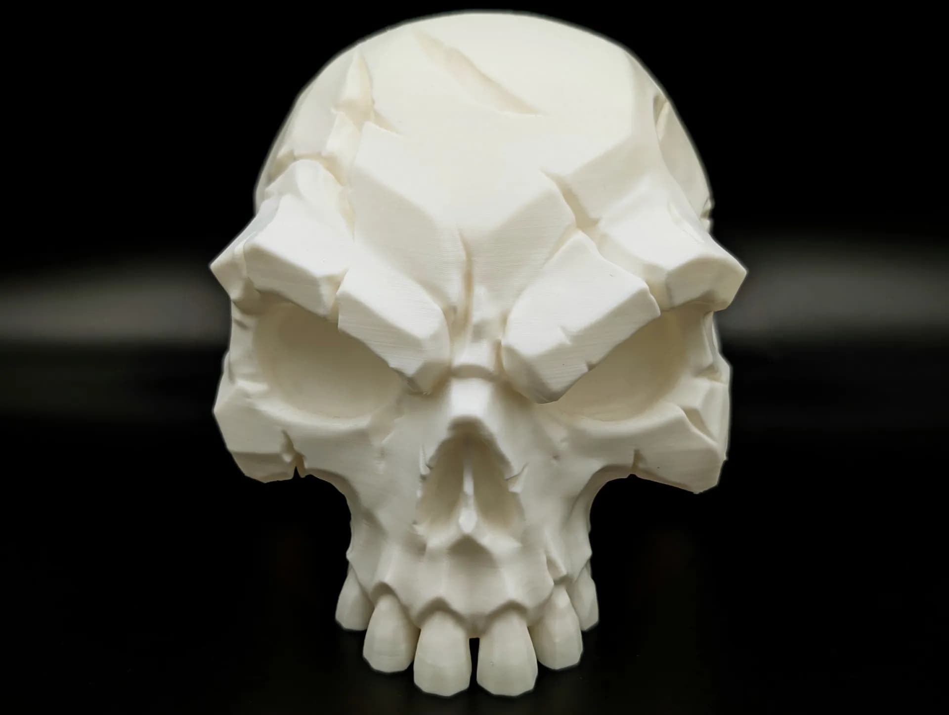 Battle-Scarred Gothic Skull - Image 4