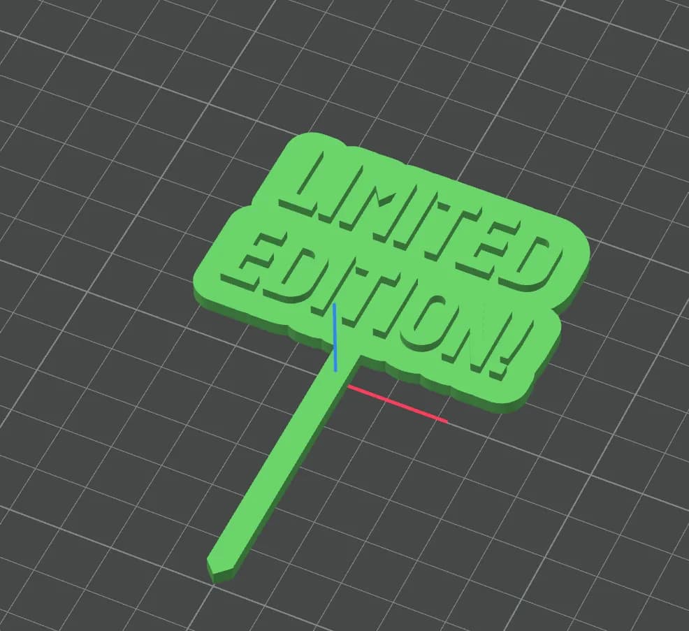 Limited Edition Sign - Image 1