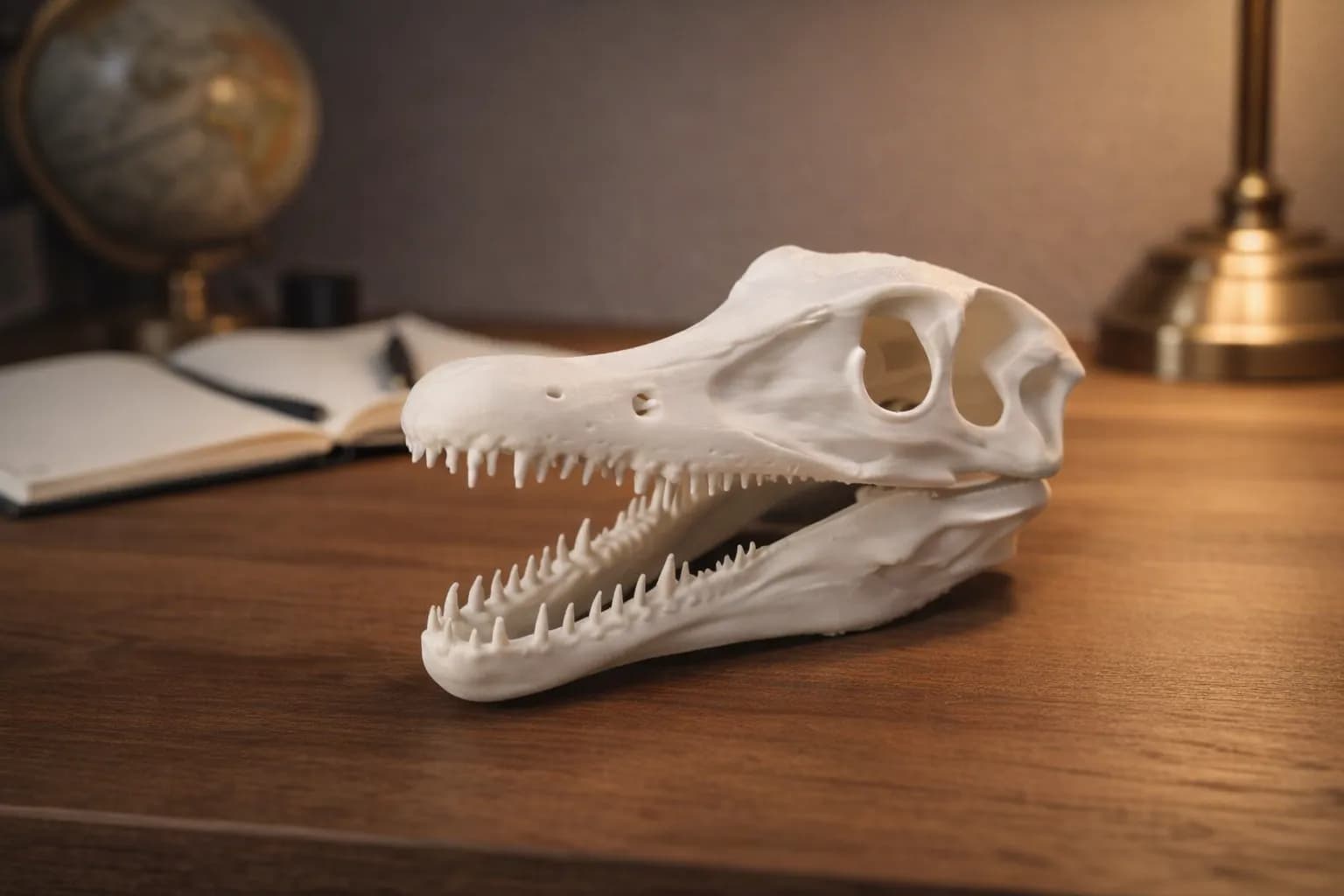 Detailed Spinosaurus Skull