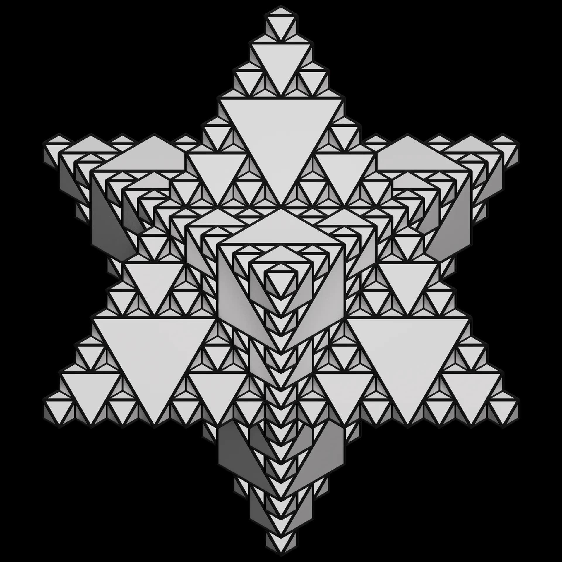 Sierpinski Merkaba Fractal - Image 8