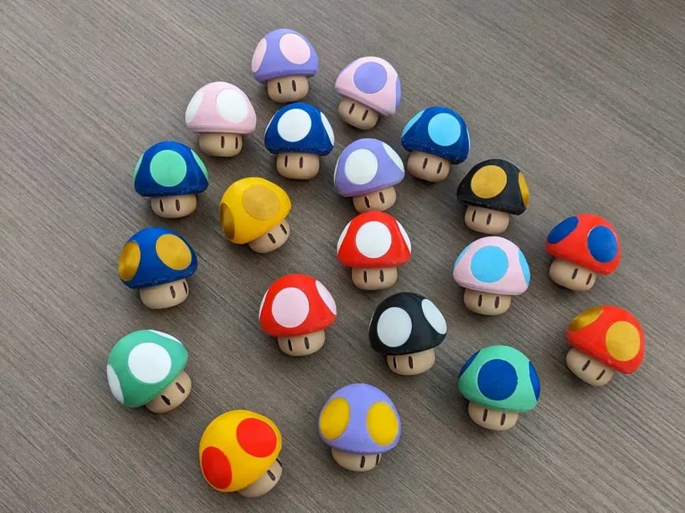 Mario Mushrooms No AMS