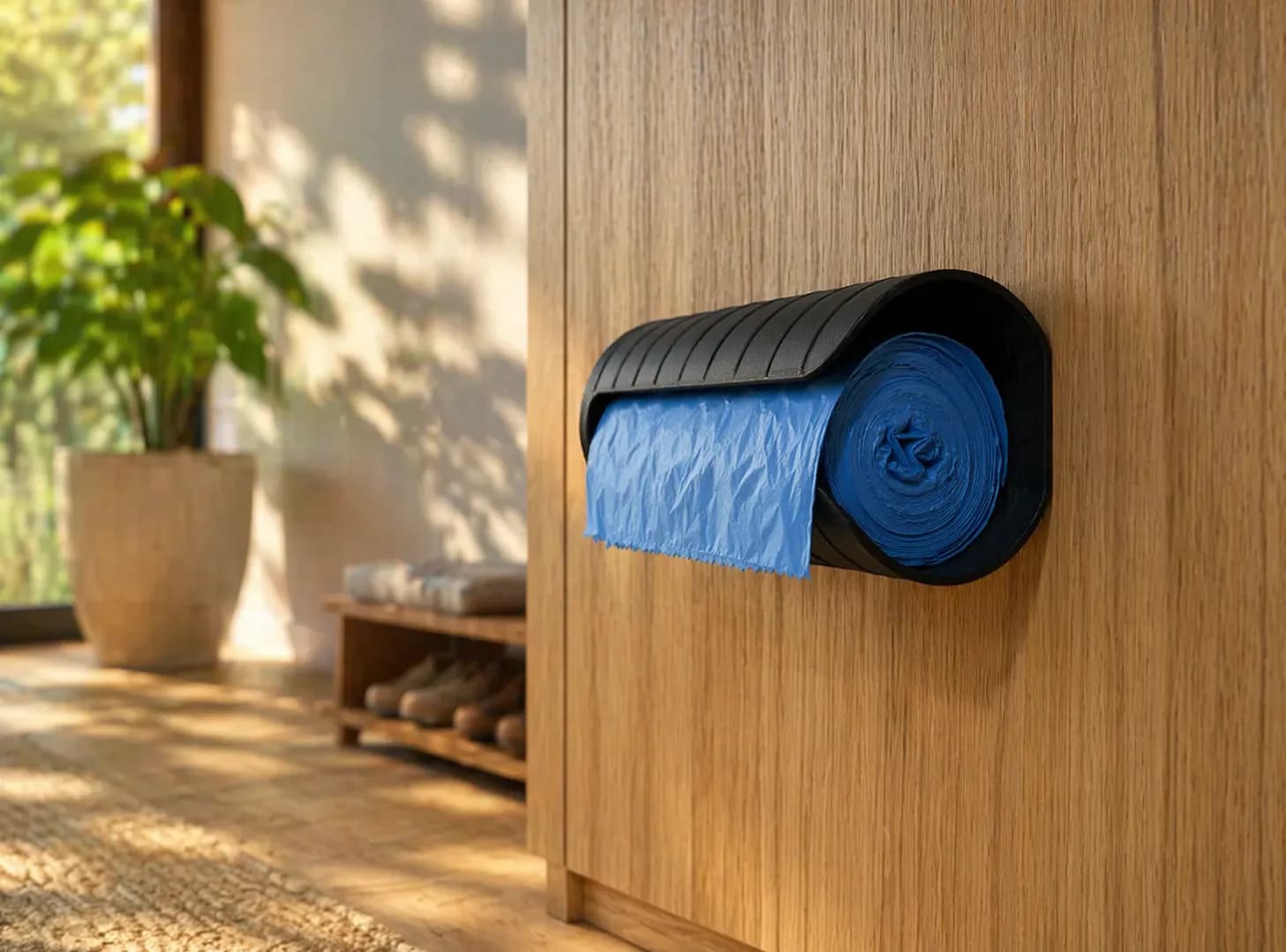Trash Bag Roll Dispenser