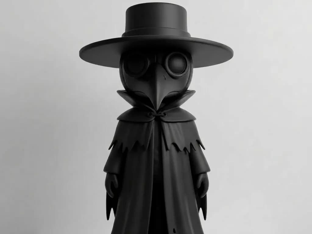 Plague Doctor Figure - Image 1