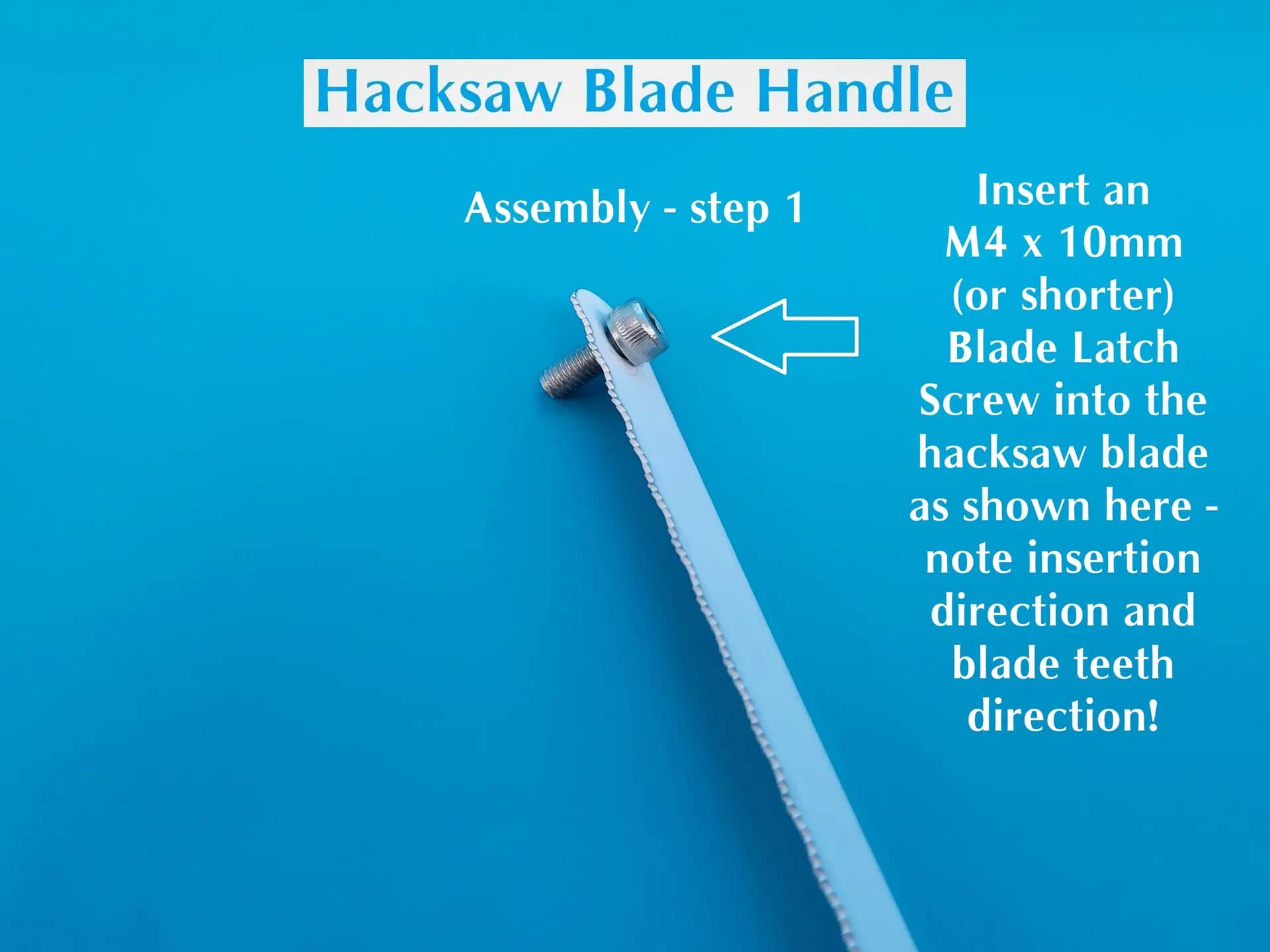 Hacksaw Handle with Guard - Image 13