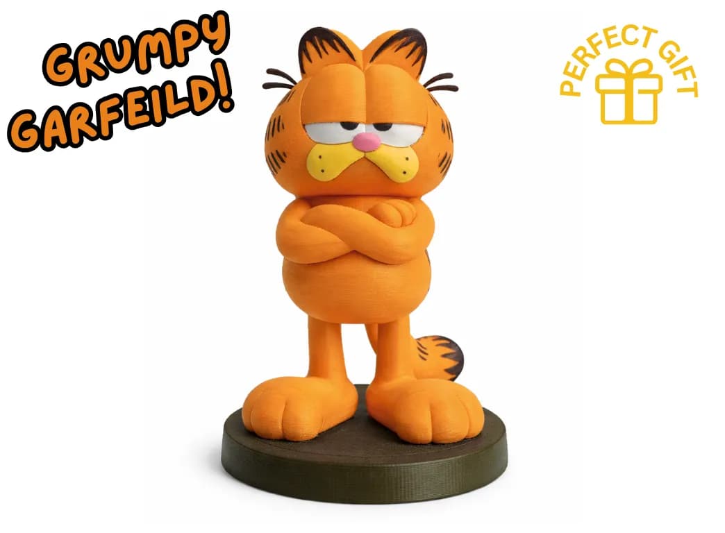 Grumpy Garfield