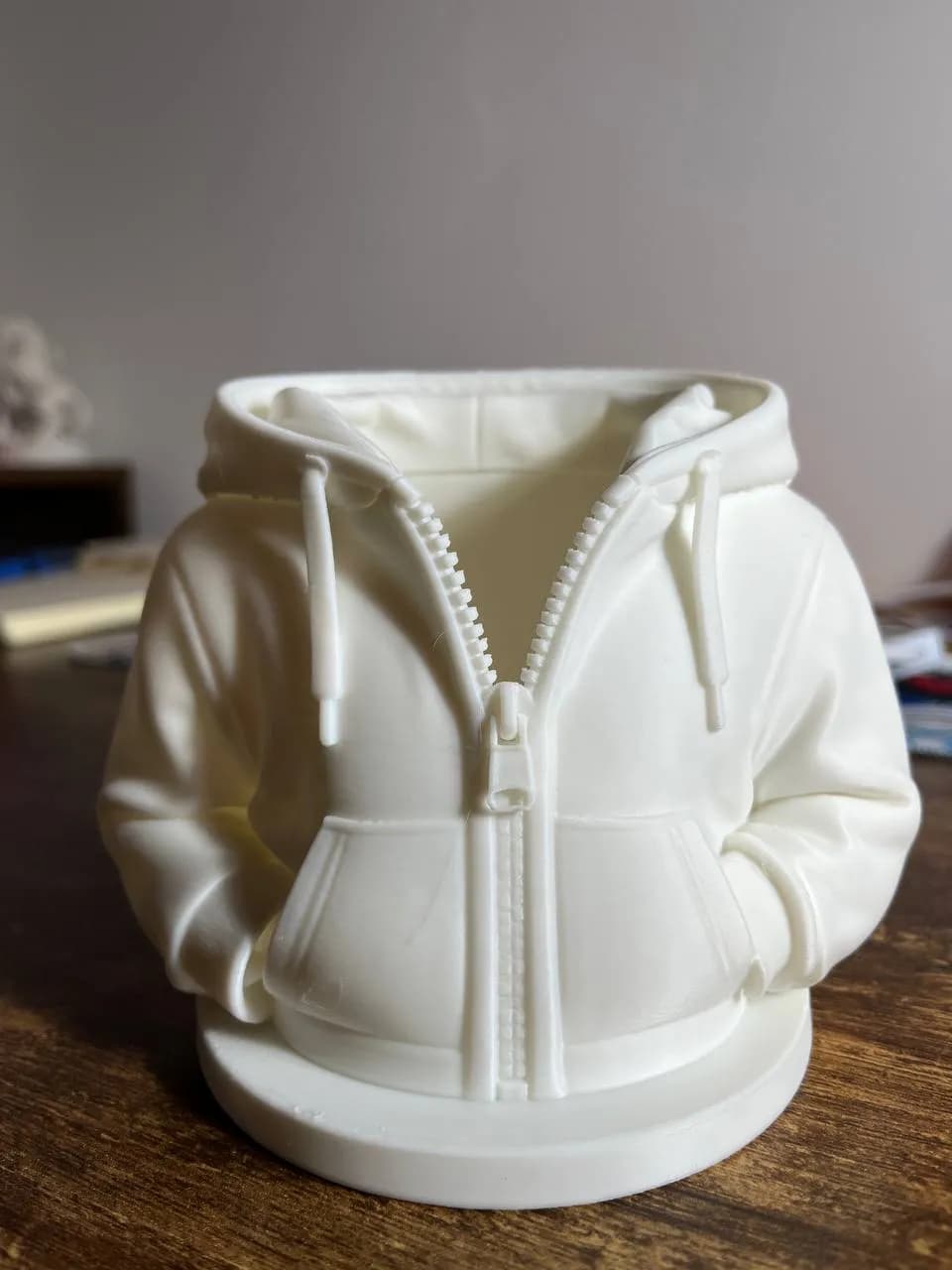 Hoodie-Shaped Vase