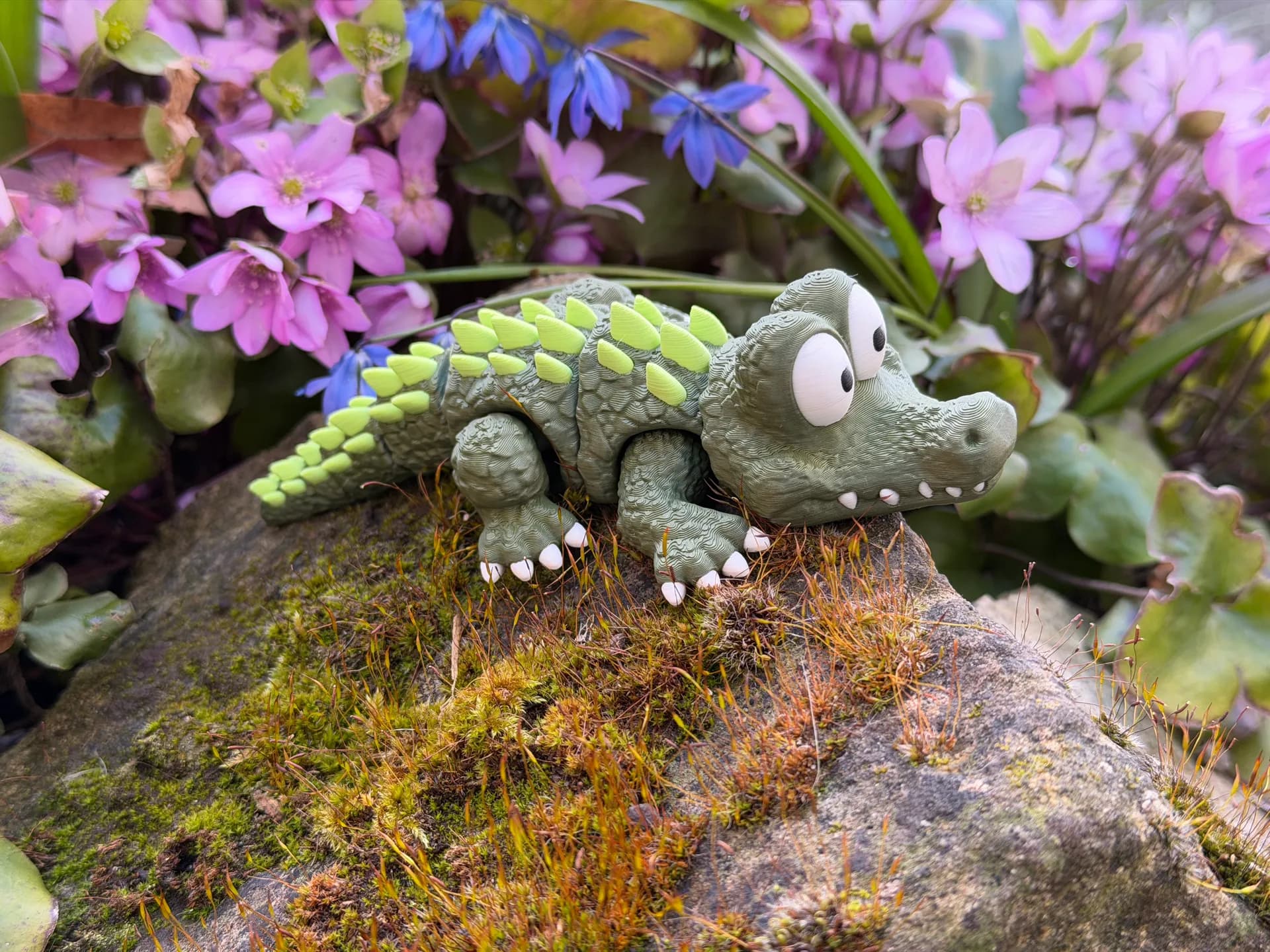 Cute Articulated Crocodile - Image 1
