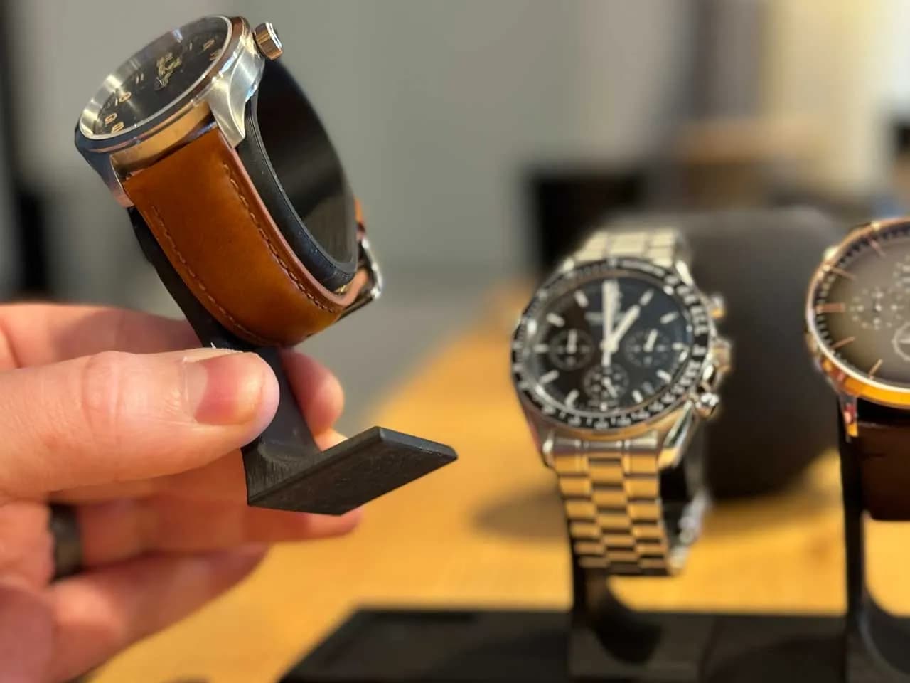 Watch Stand with Base - Image 2